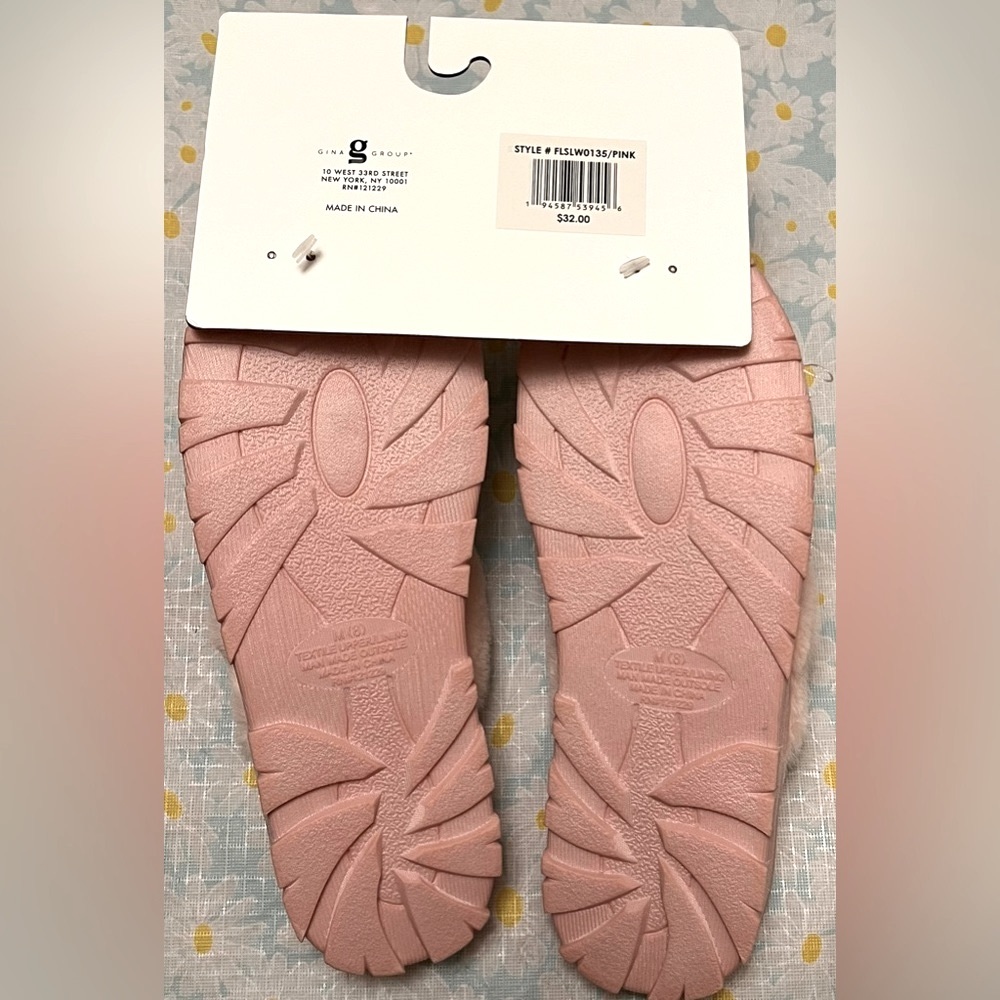 Luxe Memory Foam Slippers, Size:8 - Picture 4 of 6